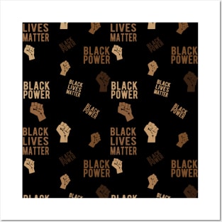 Black Lives Matter Masks Black Power mask , black power fist , black power pride Black Power black power first Posters and Art